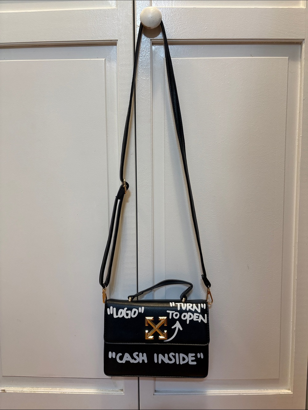 Unbranded OFF White Jitney Crossbody Bag